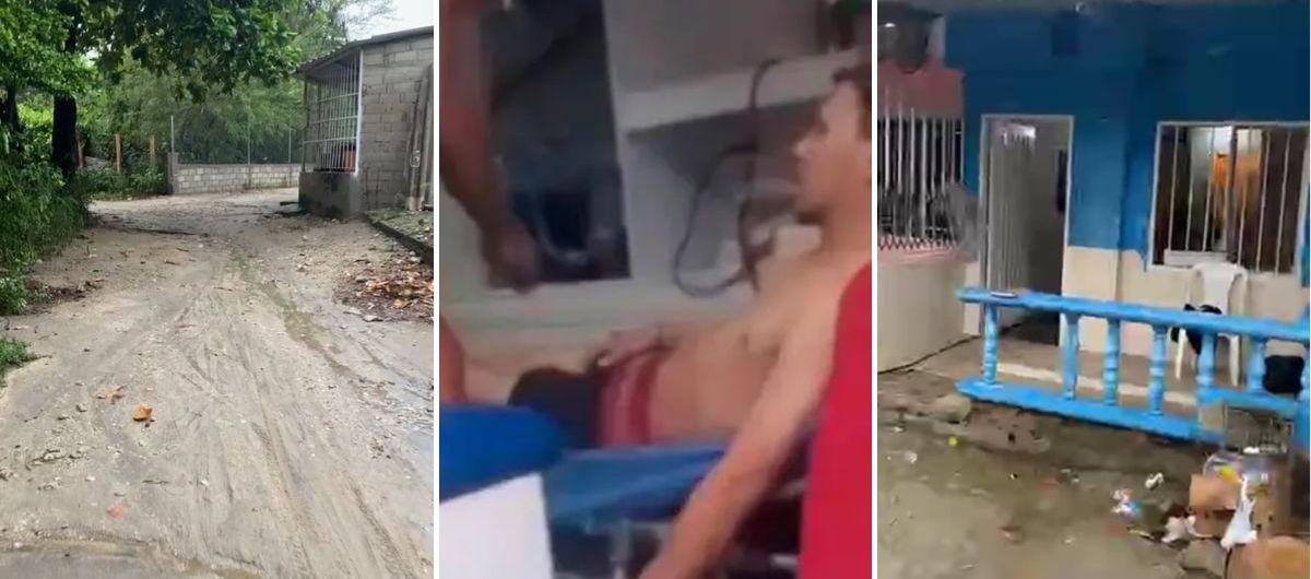 Una de las personas heridas por el rayo que cayó en Santa Marta