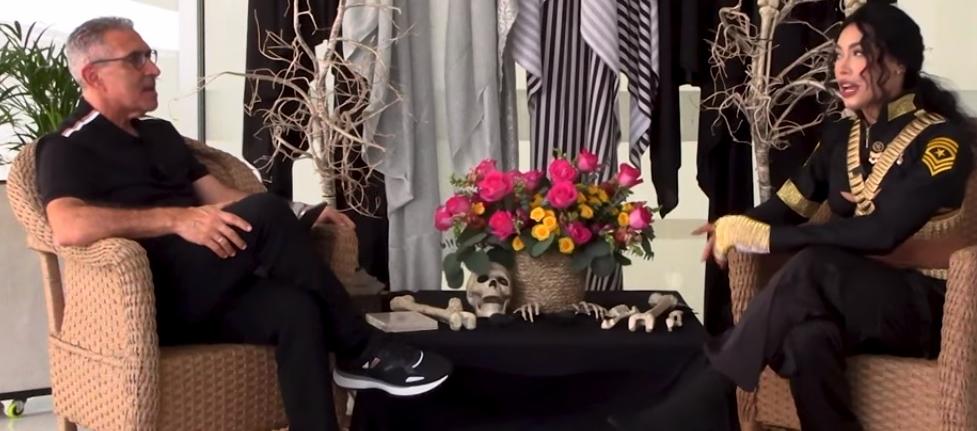 Jorge Cura en la entrevista con Ana Del Castillo