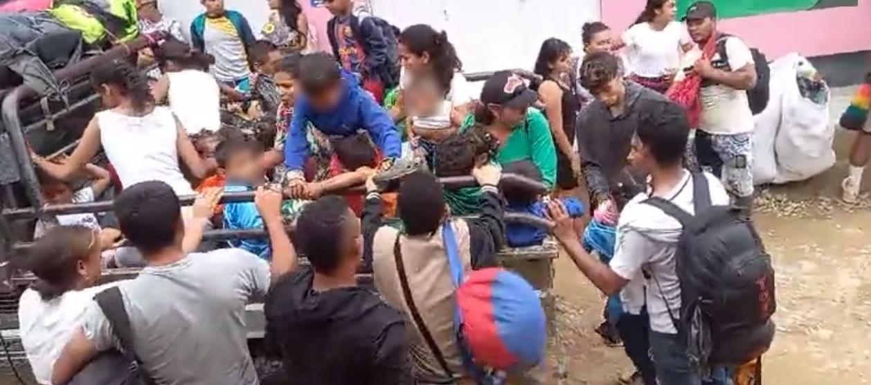 Familias enteras abandonaron la zona rural de tres municipios del sur de Bolívar