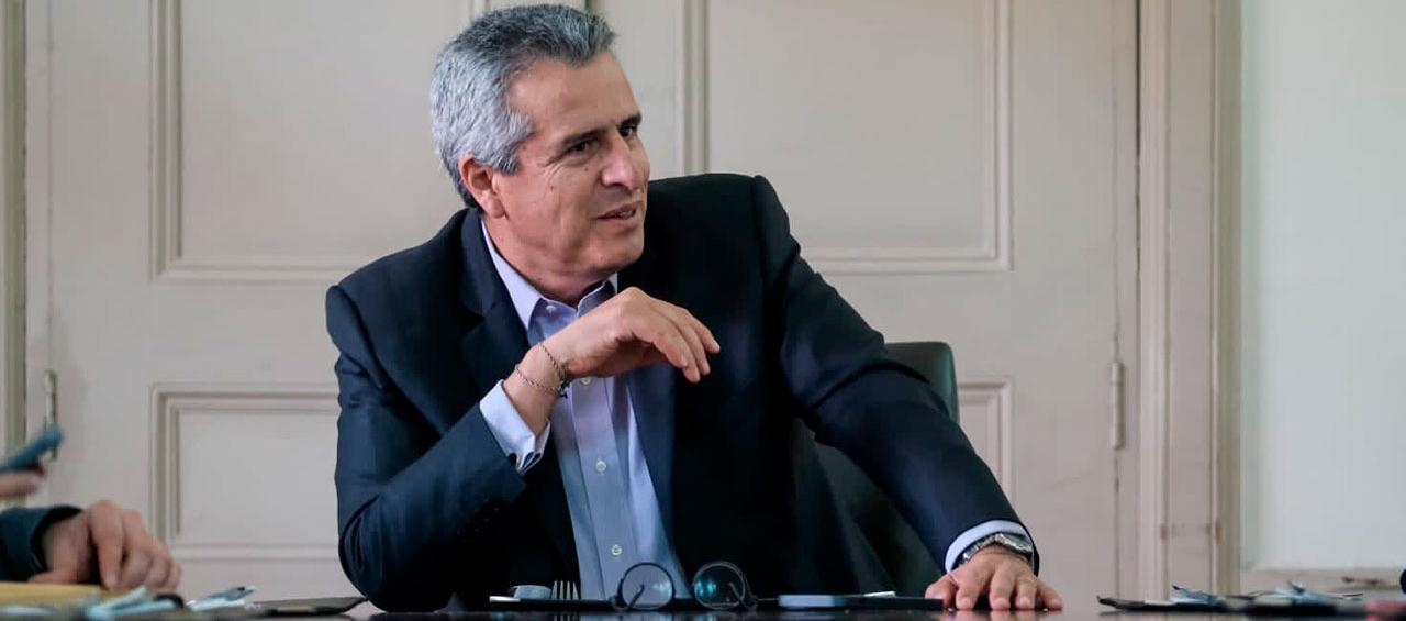 Luis Fernando Velasco, Ministro de Interior.
