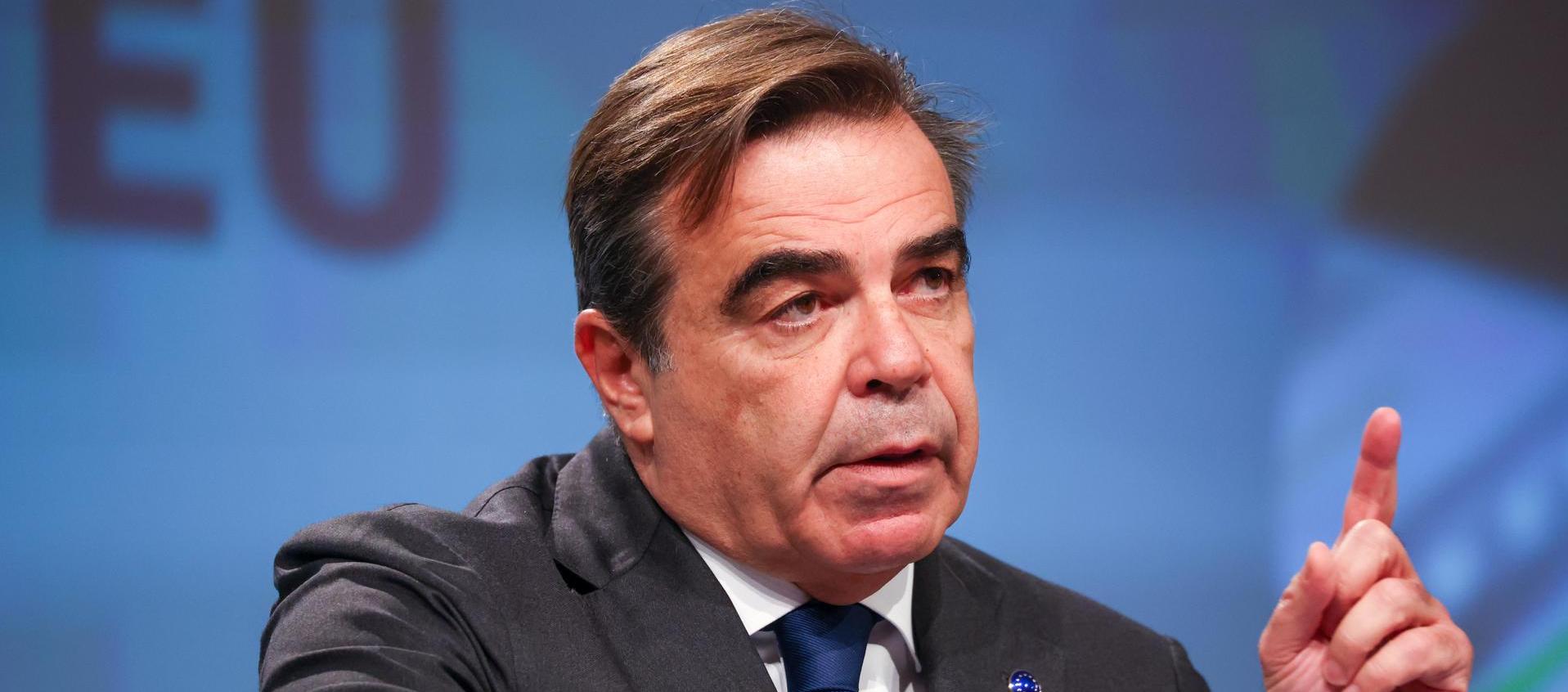 Margaritis Schinas, vicepresidente de la Comisión Europea.