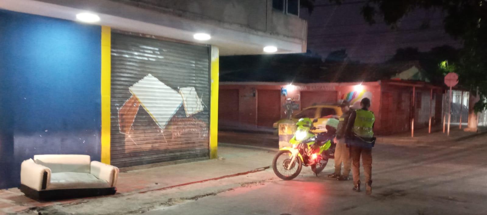 Lugar del ataque a bala en Carrizal el 30 de noviembre.