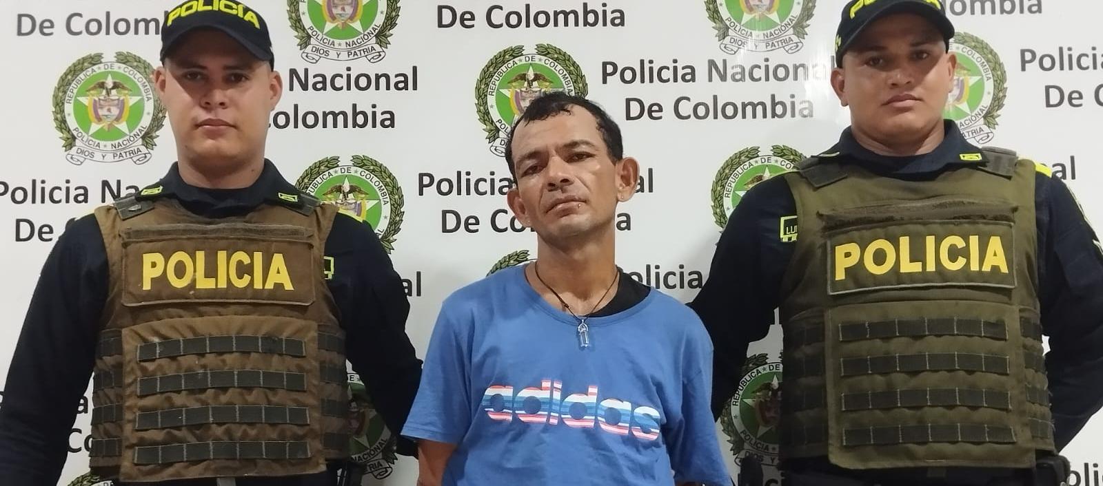 Alexander San Juan, hombre capturado.