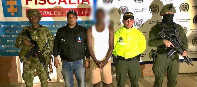 Alias 'Chema' al ser capturado.