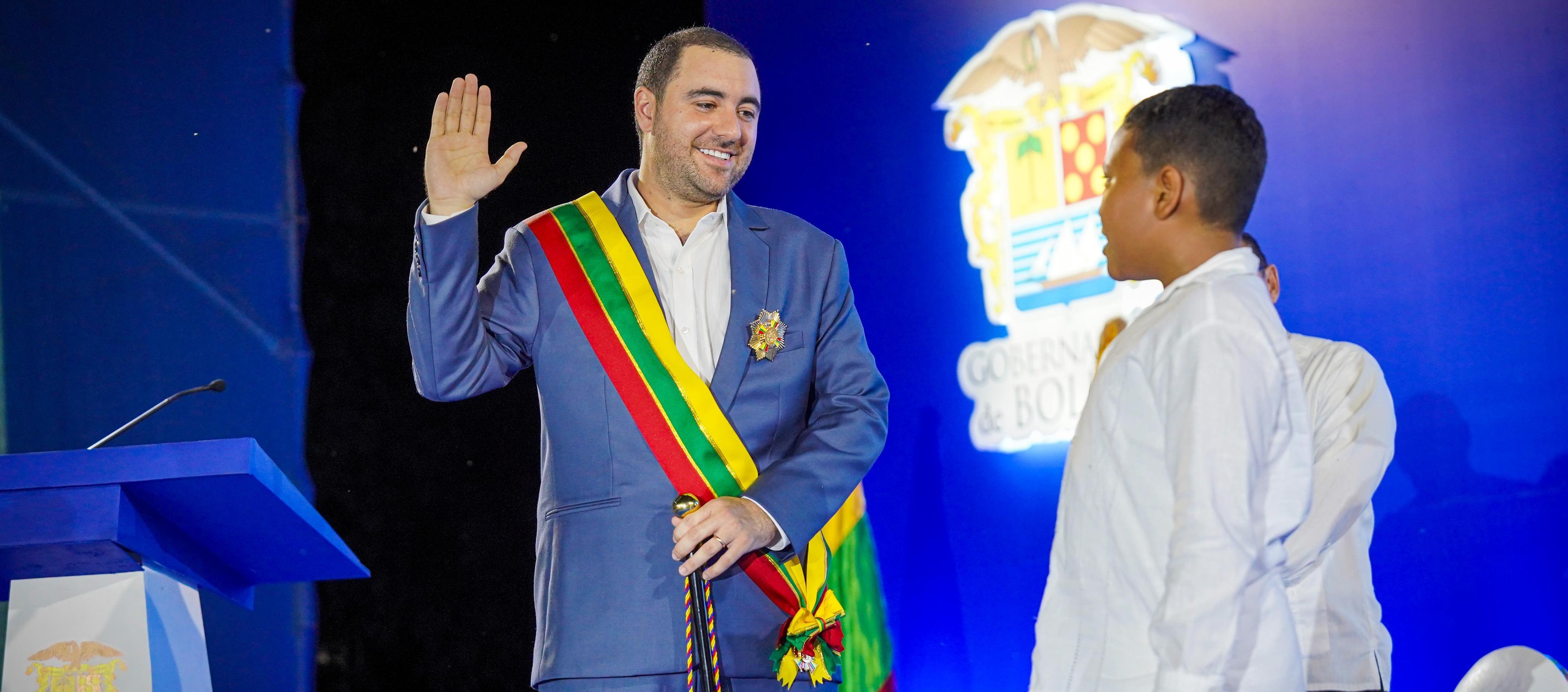 Yamil Arana Padauí, Gobernador electo de Bolívar.