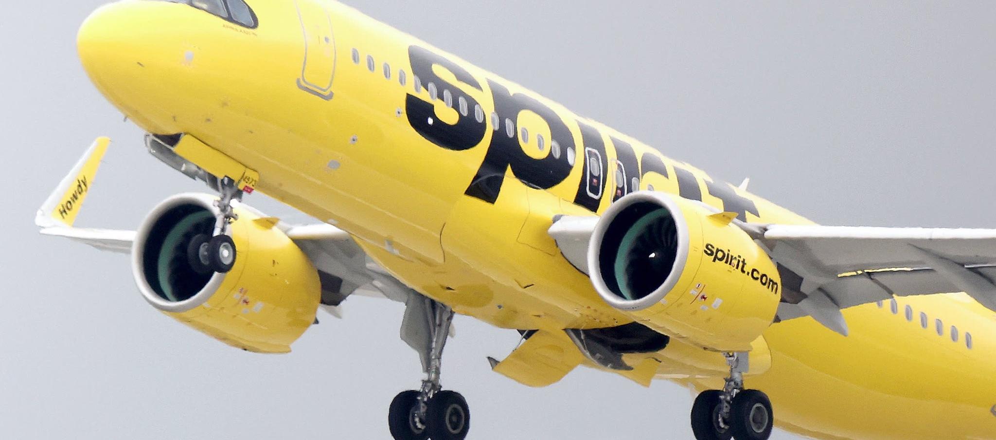 Avión de Spirit Airlines