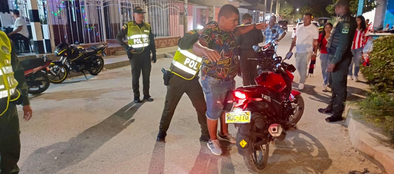 Operativos de seguridad en el Atlántico. 