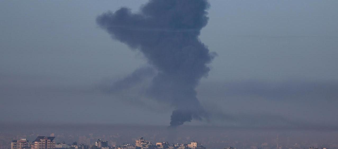 Imagen de los bombardeos.