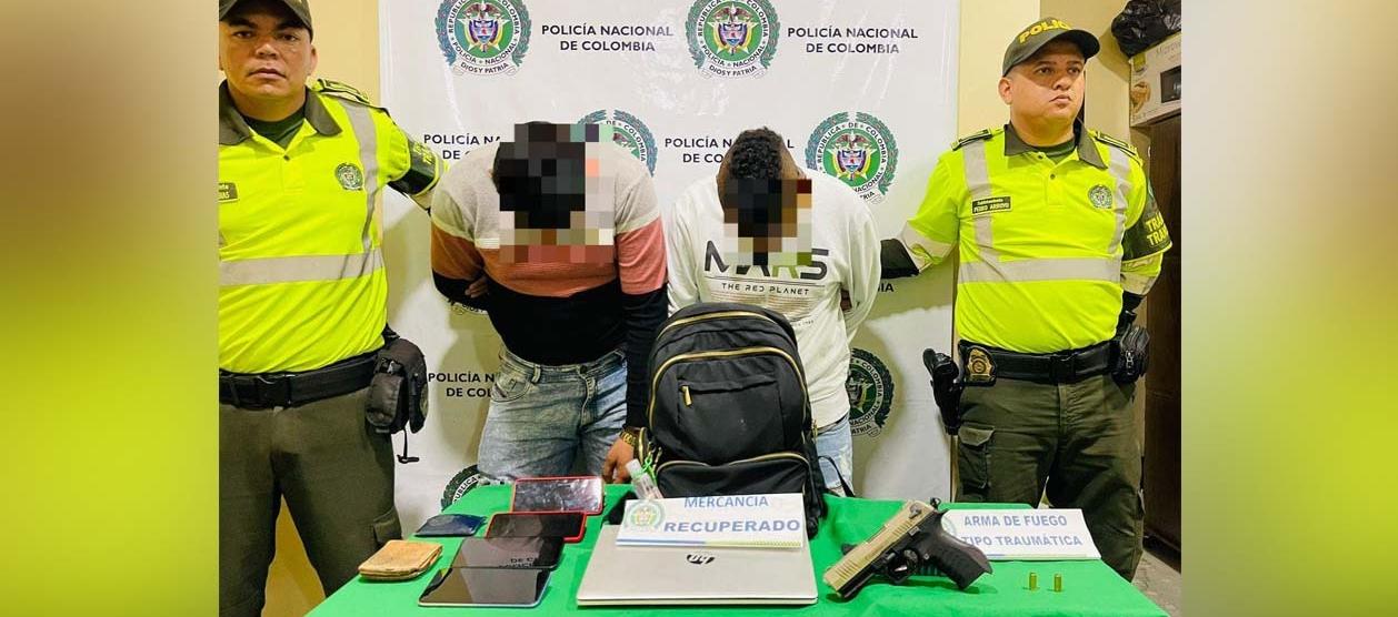 Capturados tras cometer atraco a bus en Juan de Acosta.