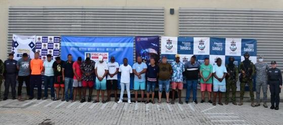 Capturados por tráfico de migrantes.