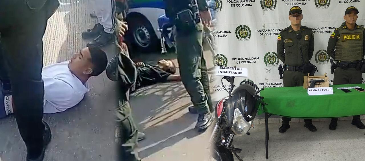 El accidente pasó en la carrera 26 con calle 30.