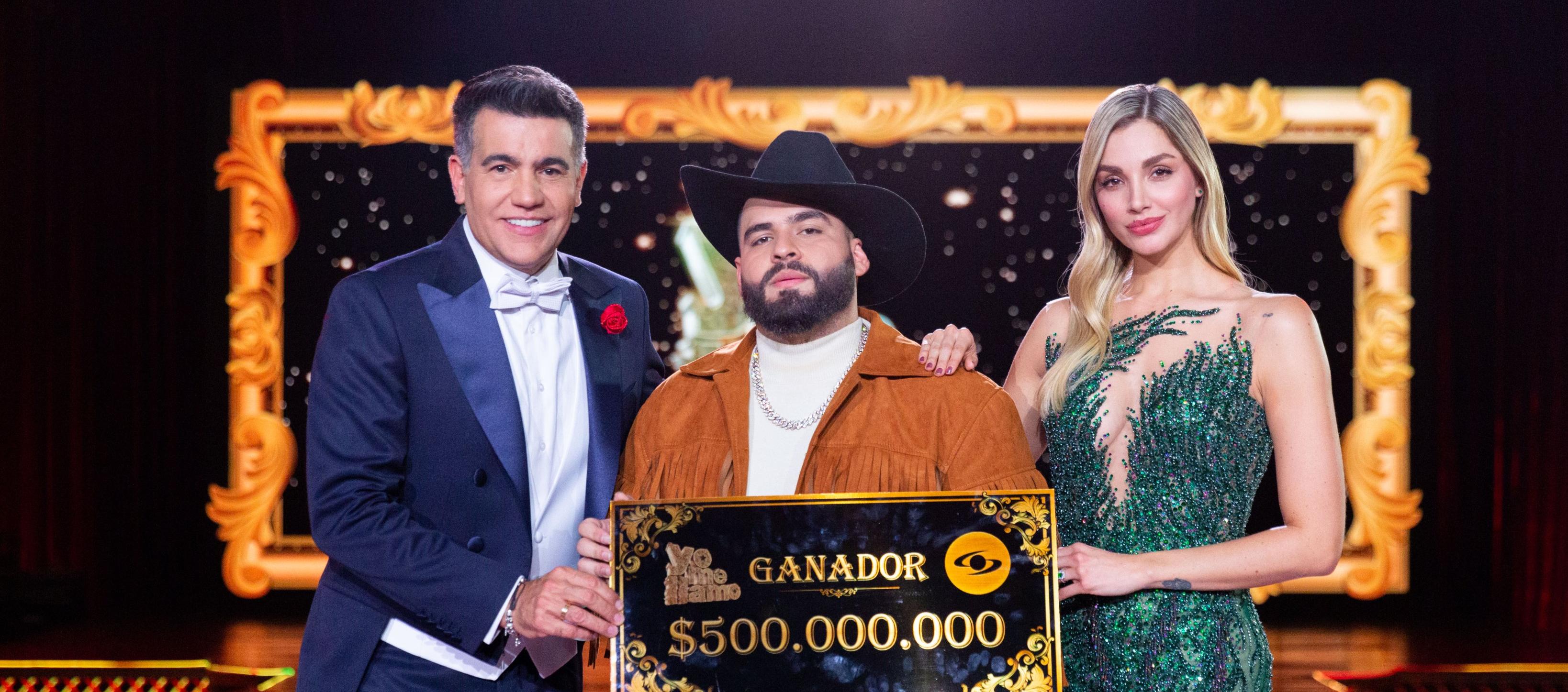 Imitador de Carín León ganador de 'Yo me llamo'.