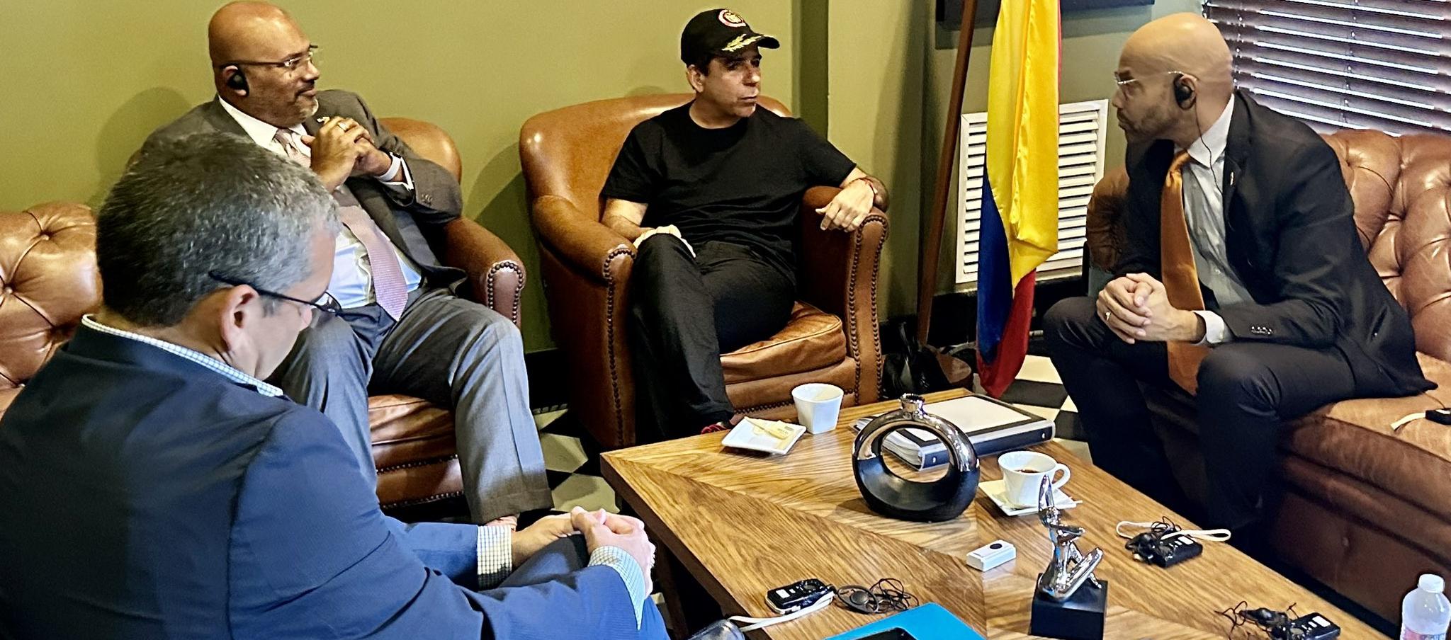 Reunión entre Alex Char y el Subsecretario de Comercio de EE.UU., Arun Venkataraman.