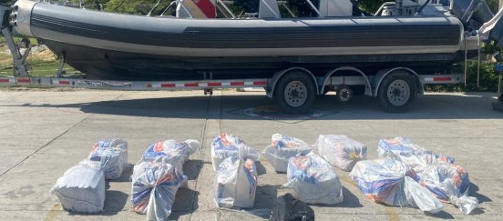 Incautan clorhidrato de cocaína en la el Caribe.