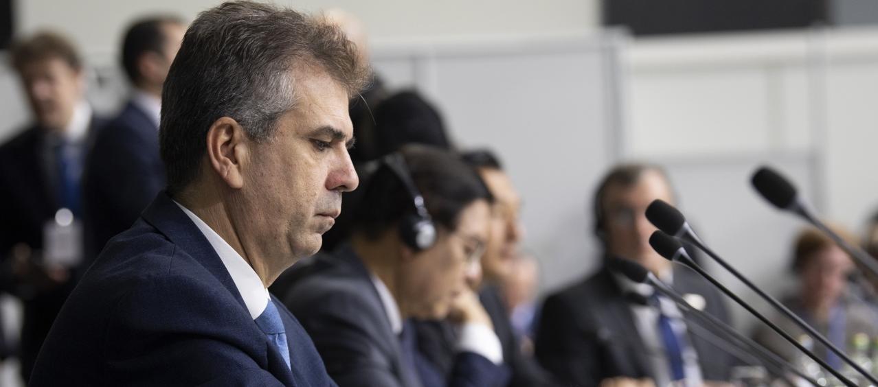 El ministro de Exteriores de Israel, Eli Cohen.