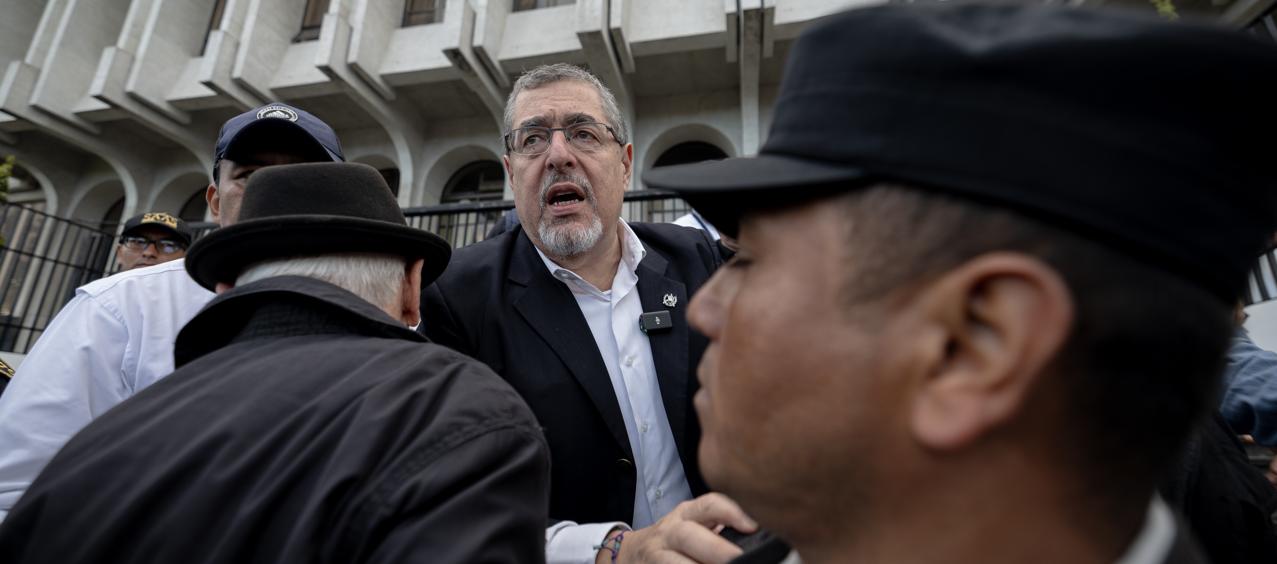 El presidente electo, Bernardo Arévalo de León.