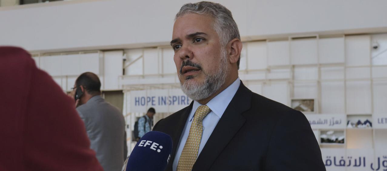 El expresidente de la República, Iván Duque.