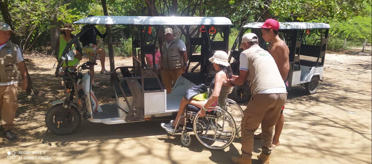 Eco Taxis en Santa Marta.