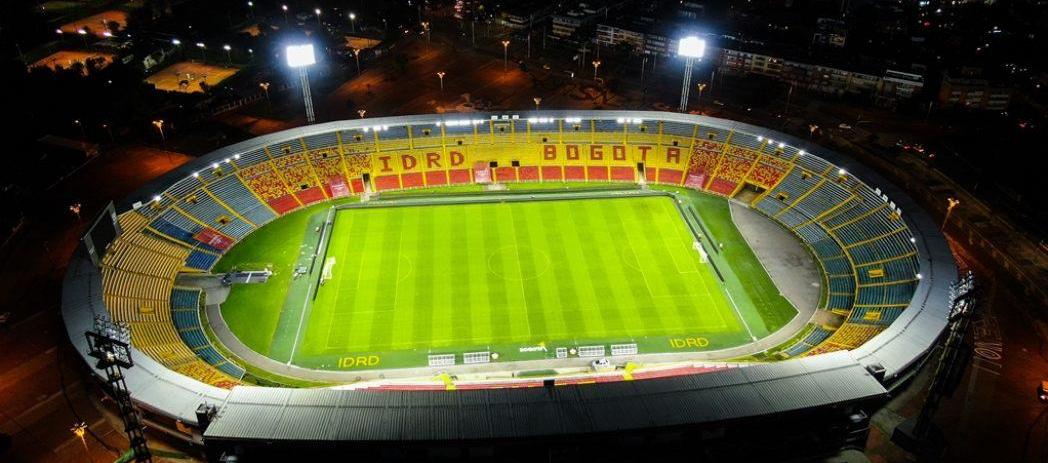 Imagen del estadio El Campín.