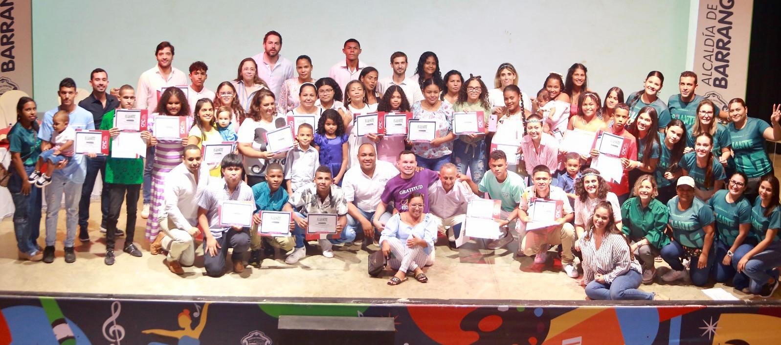 El programa Pa' lante implementado en Bendición de Dios