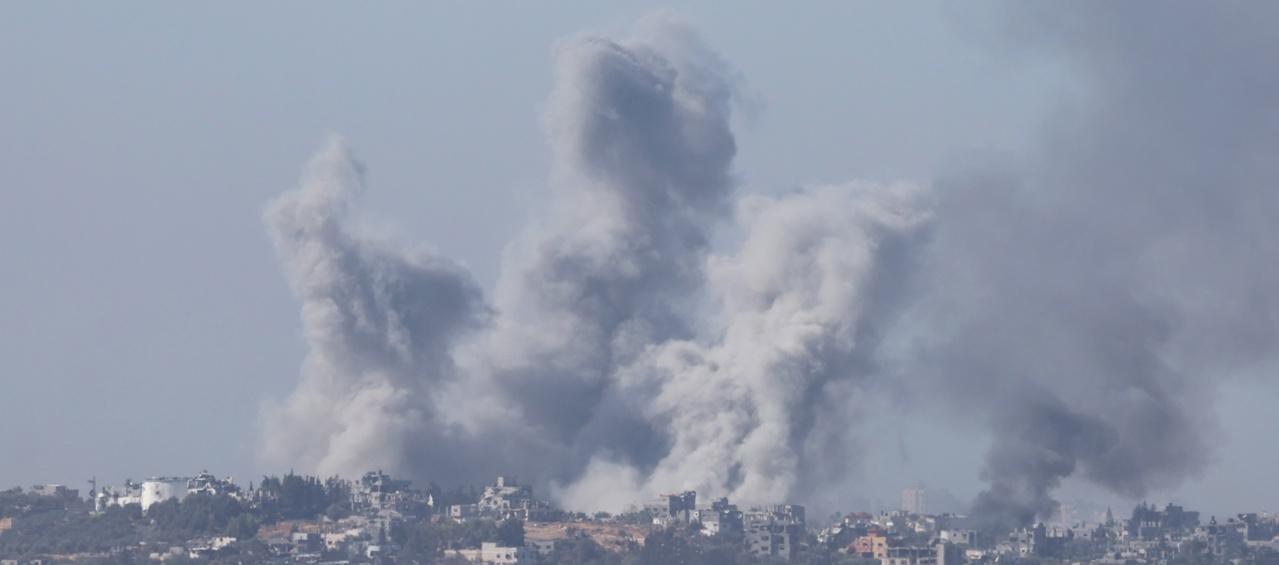 Imagen de los bombardeos.