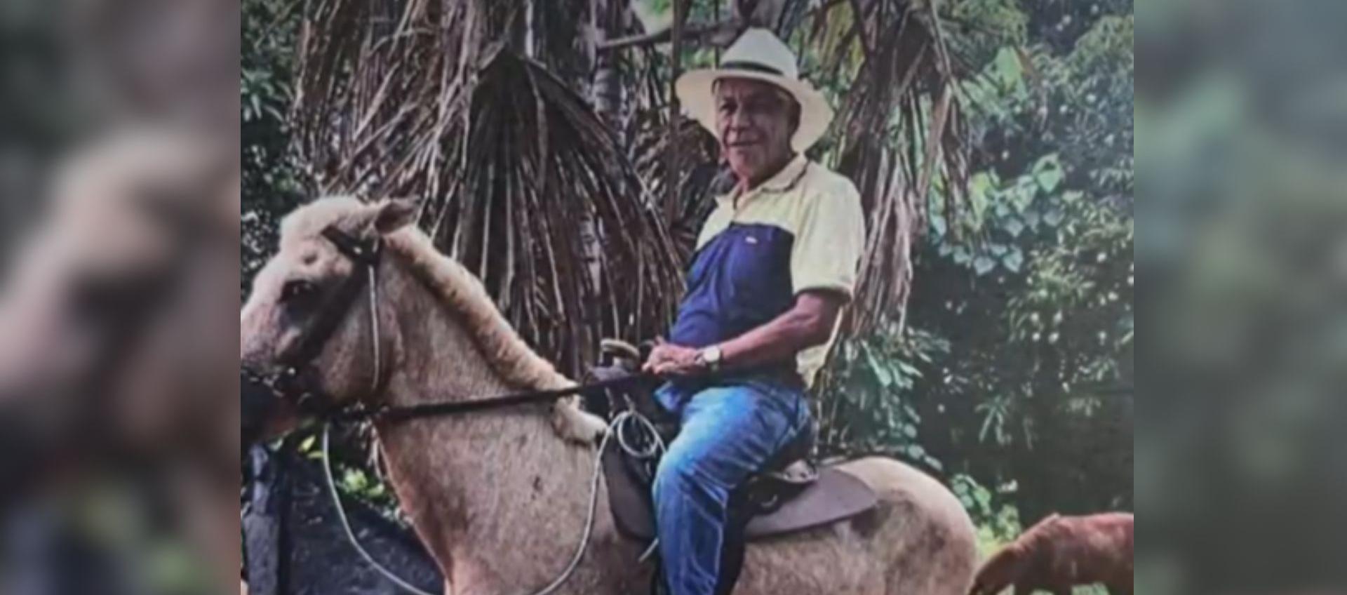 Hermides Vásquez, docente desaparecido.