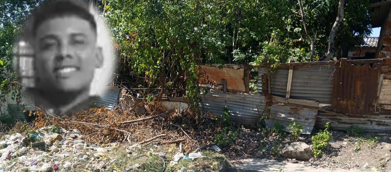 Sebastián David Flórez Arroyo fue asesinado en este sector de El Bosque. 