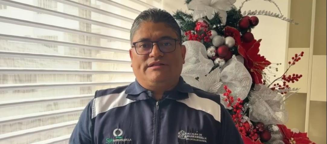 Humberto Mendoza, Secretario de Salud de Barranquilla.