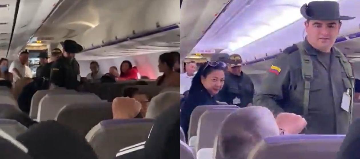 Imágenes del operativo de la Policía.