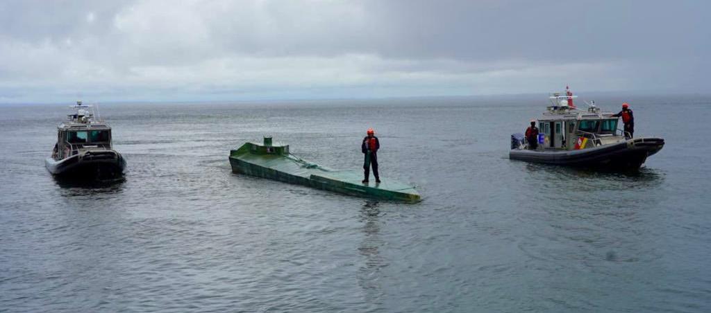 Incautación de un semisurmergible