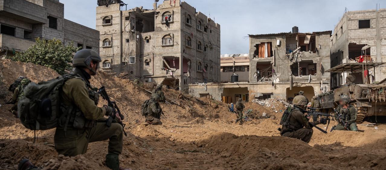 Imagen de las tropas de Israel.