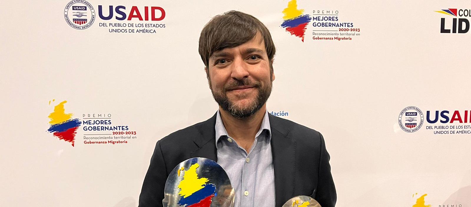 Alcalde Jaime Pumarejo Heins.