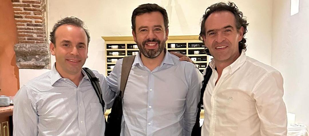 Alejandro Eder, Carlos Galán y Federico Gutiérrez