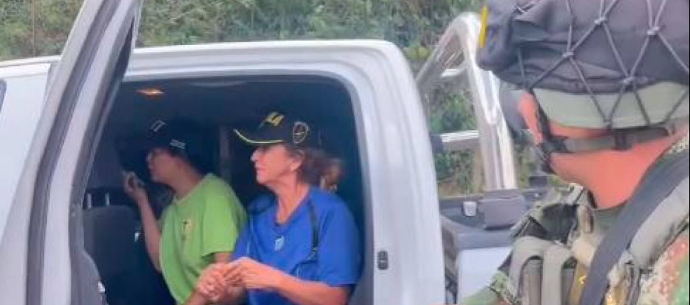 Madre e hija rescatadas tras ser secuestradas en Casanare.