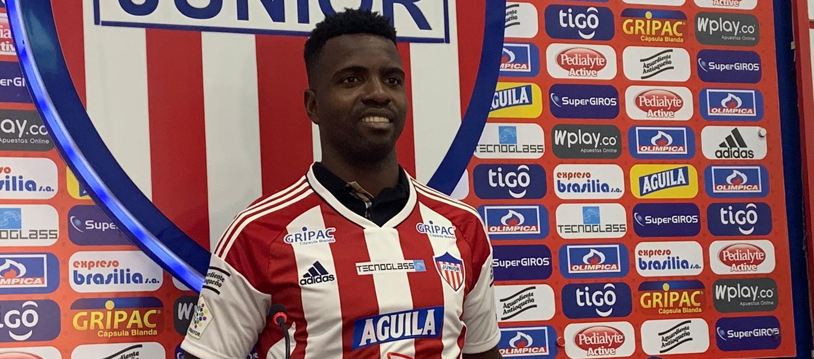 Marco Pérez, nuevo delantero del Junior.