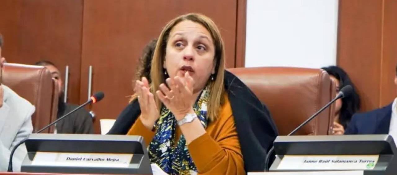 María del Socorro Pimienta, ex superintendente de Industria y Comerio