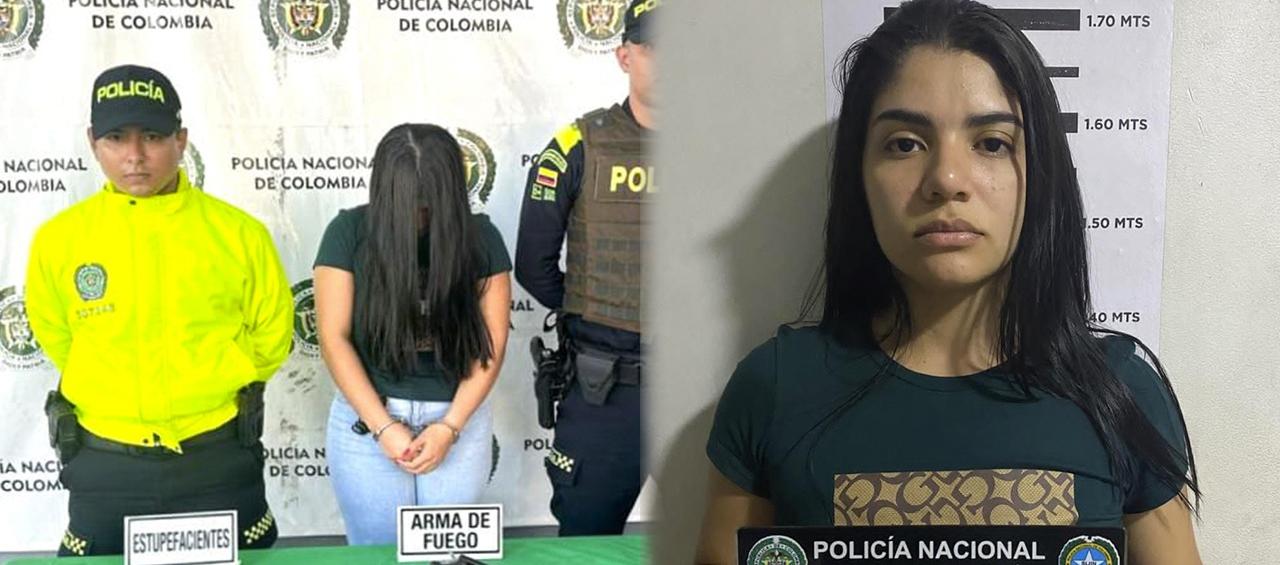 Capturada presunta compañera sentimental del comandante de la Policía Atlántico.