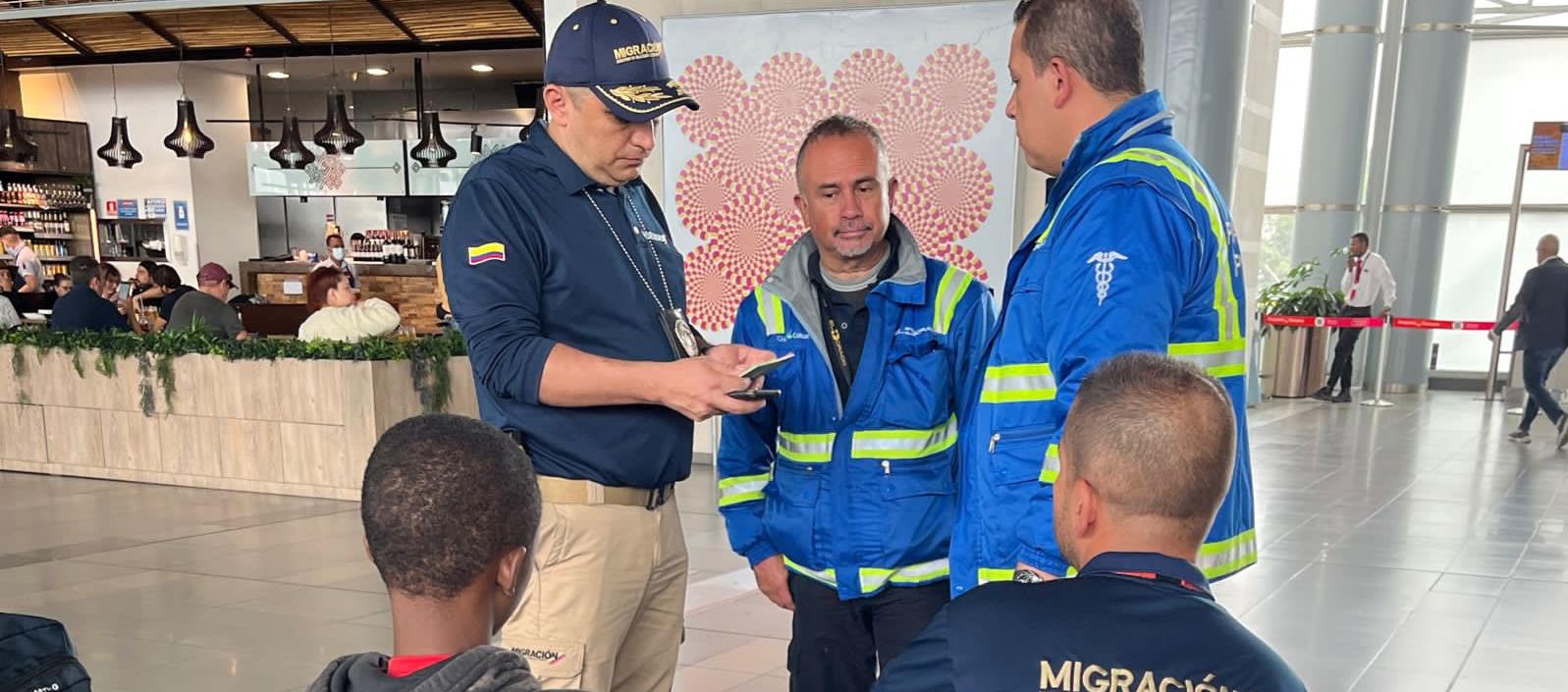 Uno de los menores abandonados.