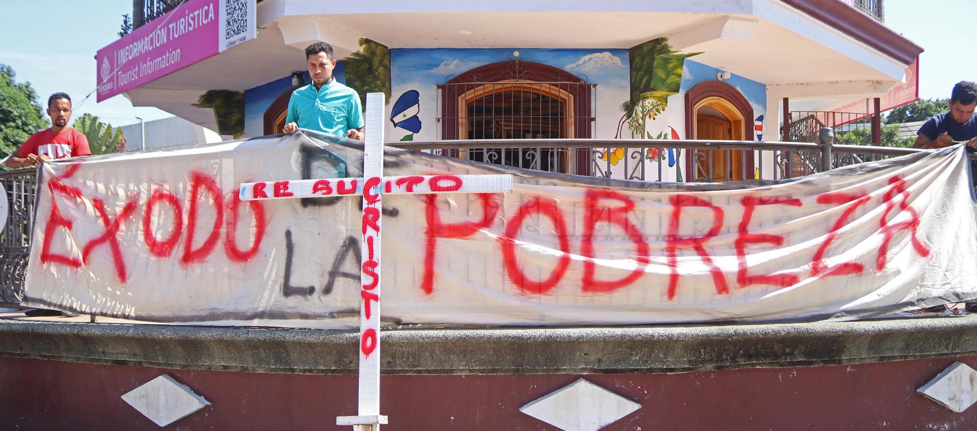 Migrantes en México.