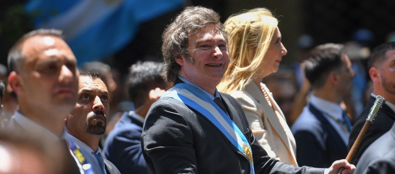 El Presidente de Argentina, Javier Milei.