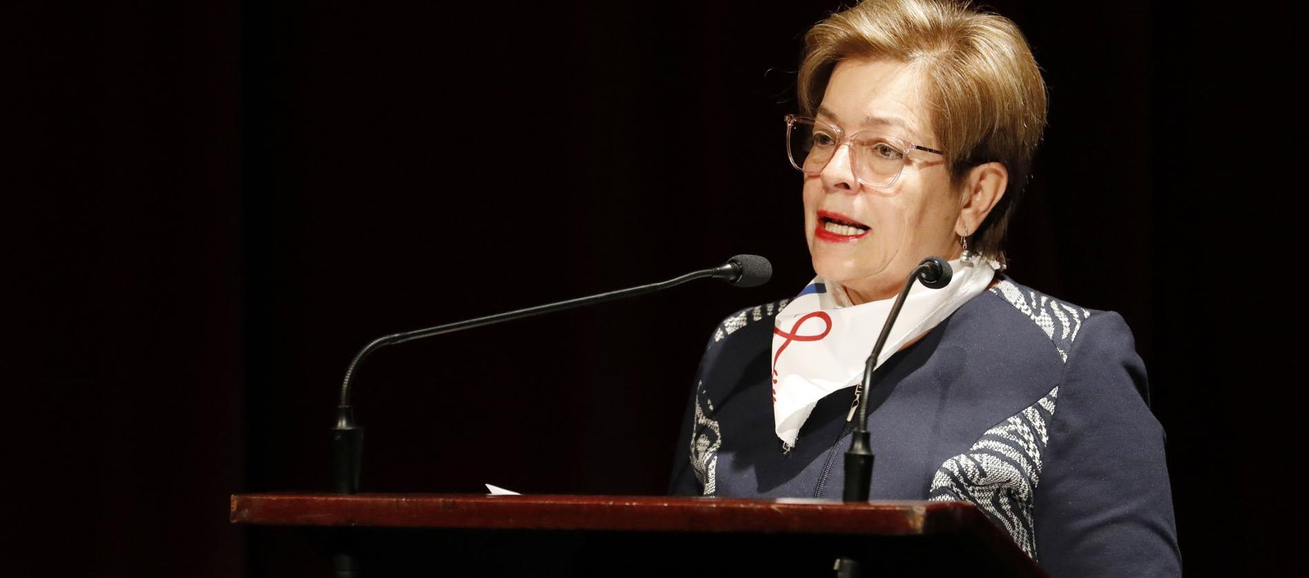 Gloria Ramírez, ministra de Trabajo