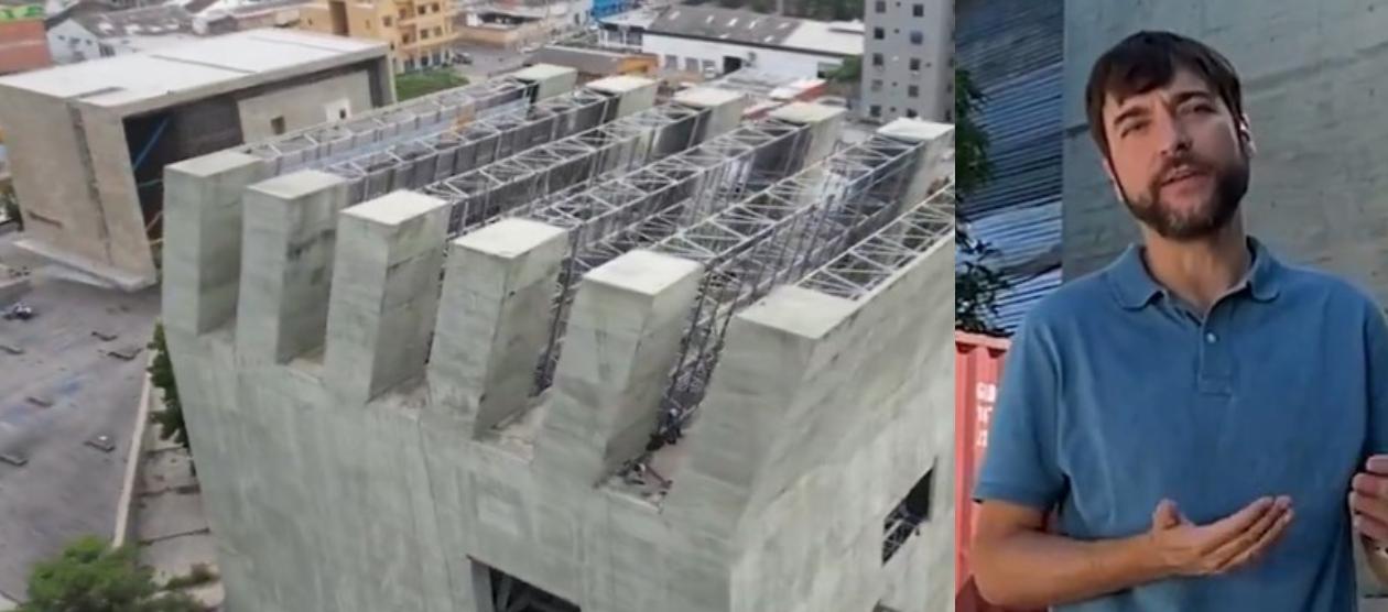 El Museo de Arte Moderno y el Alcalde Jaime Pumarejo.