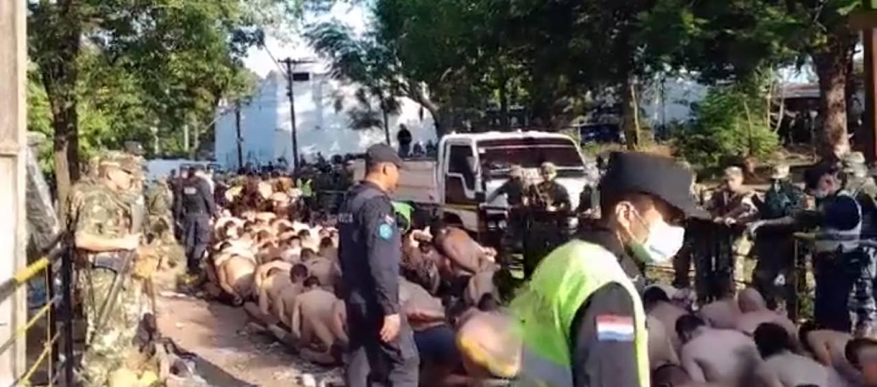  2.842 reclusos hacían parte de la cárcel más grande de Paraguay.