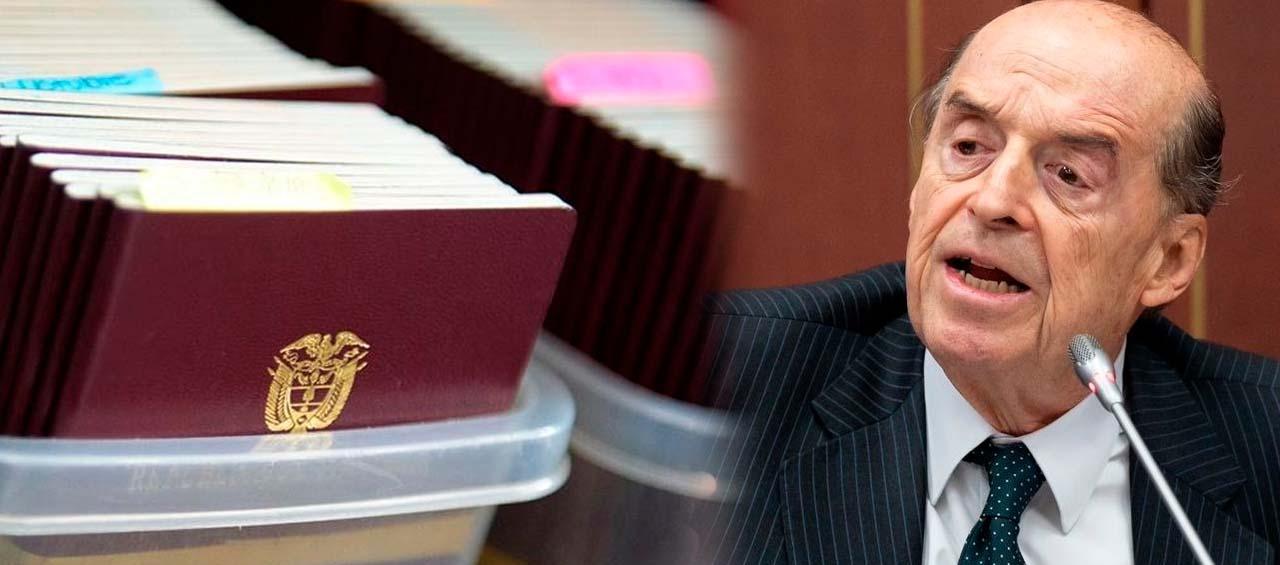 Álvaro Leyva, canciller de Colombia.