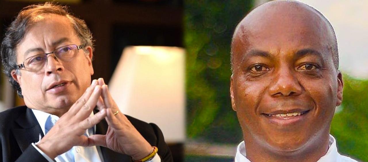 Gustavo Petro y Elmer Abonía Rodríguez, alcalde asesinado.