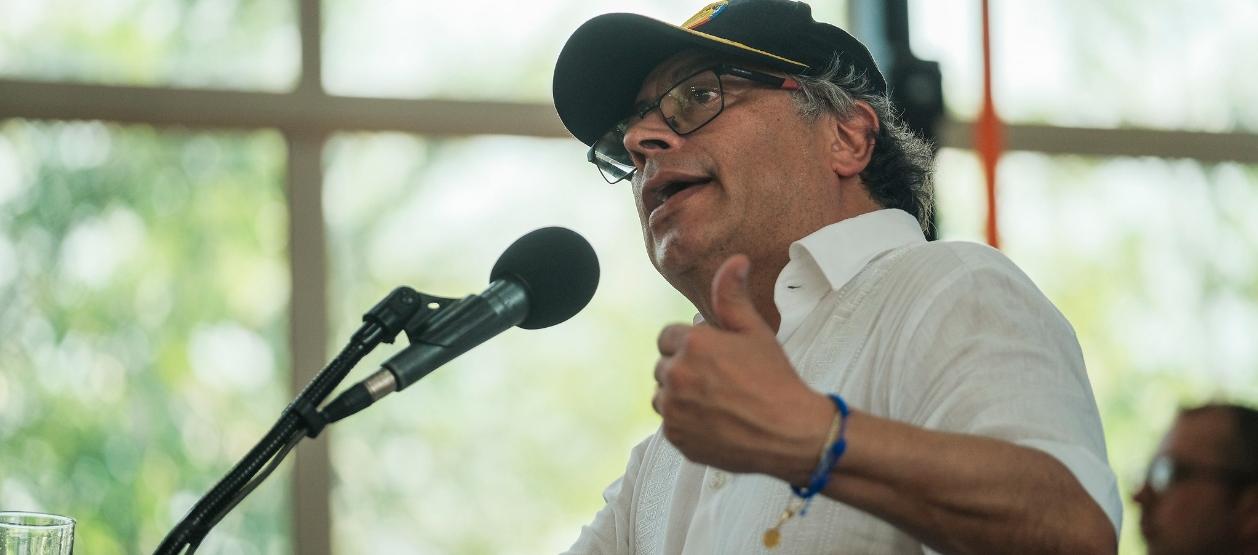 El Presidente de la República, Gustavo Petro.