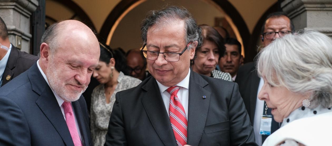 El Presidente de la República, Gustavo Petro.