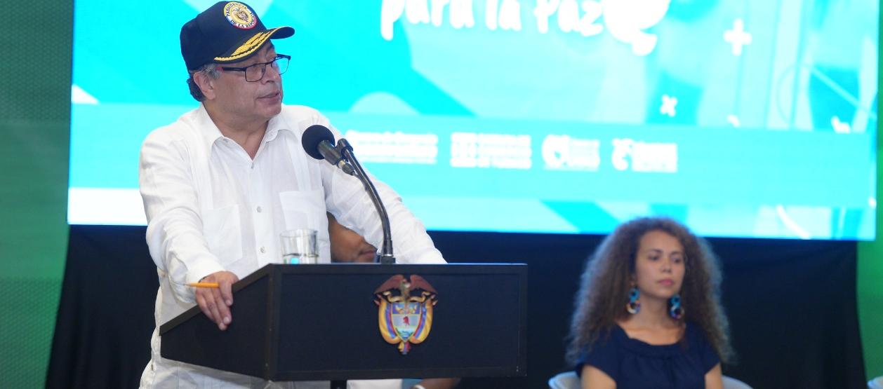 El Presidente de la República, Gustavo Petro.