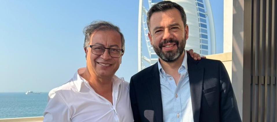 Gustavo Petro y Carlos Fernando Galán.