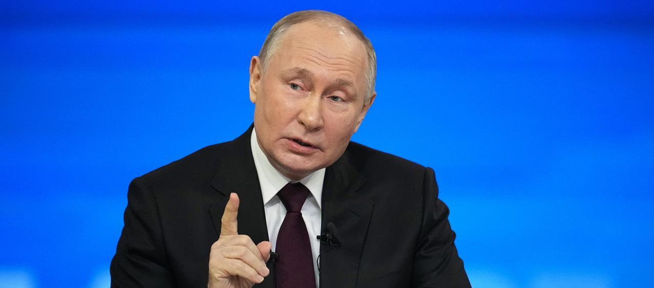El presidente de Rusia, Vladímir Putin.